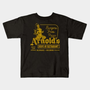 Vintage Arnold's Drive-In Restaurant Kids T-Shirt